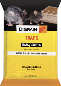 DIGRAIN TABLETTES ENGLUÉES ANTI RATS ET SOURIS